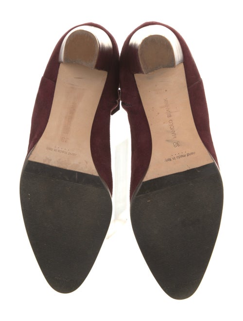 Manolo Blahnik Suede Boots