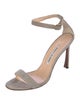 Manolo Blahnik Suede Sandals