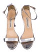 Manolo Blahnik Leather Sandals