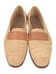 Manolo Blahnik Raffia Loafers