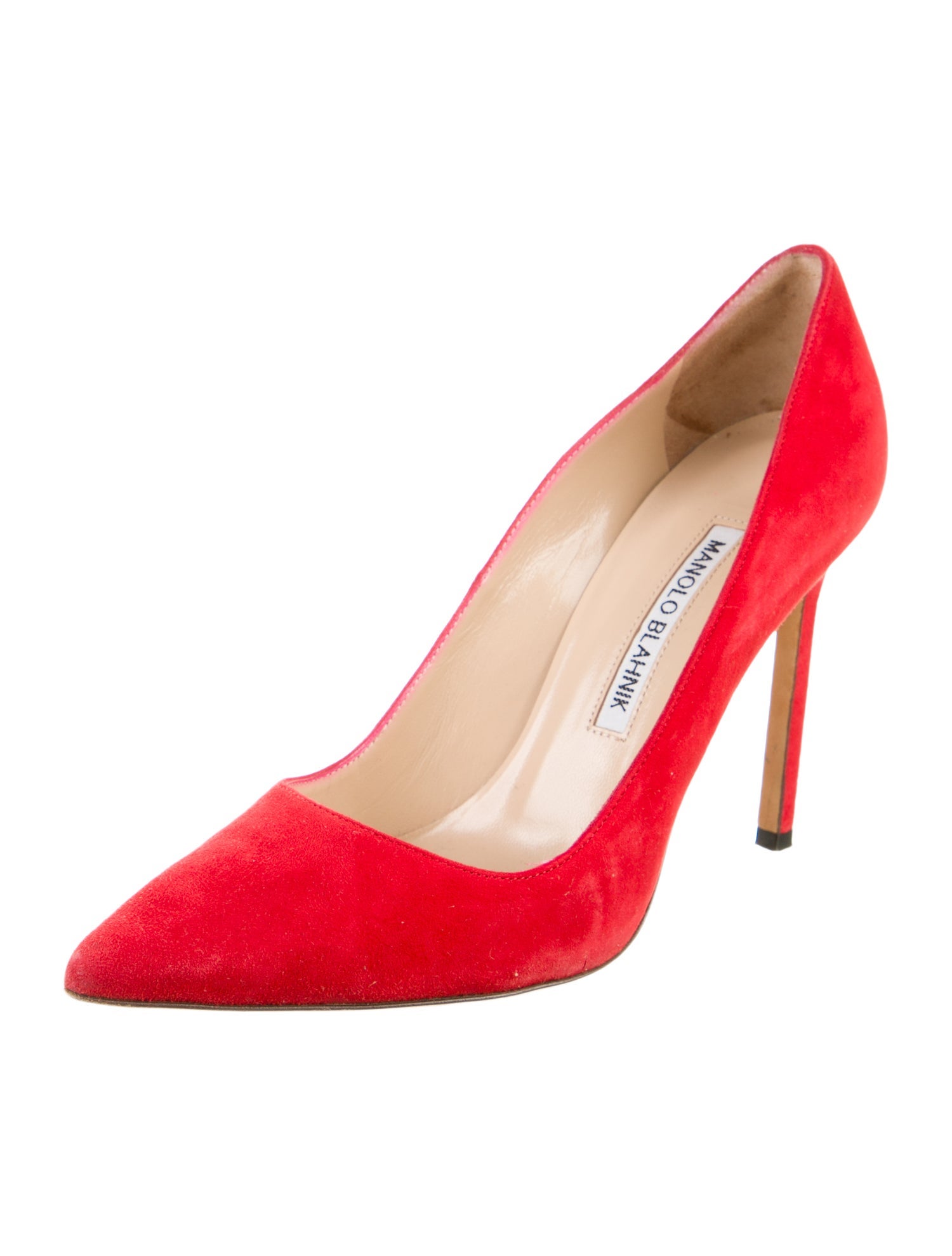 Manolo Blahnik Suede Pumps