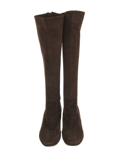 Manolo Blahnik Suede Boots