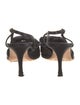 Manolo Blahnik Satin Bow Accents Slingback Pumps