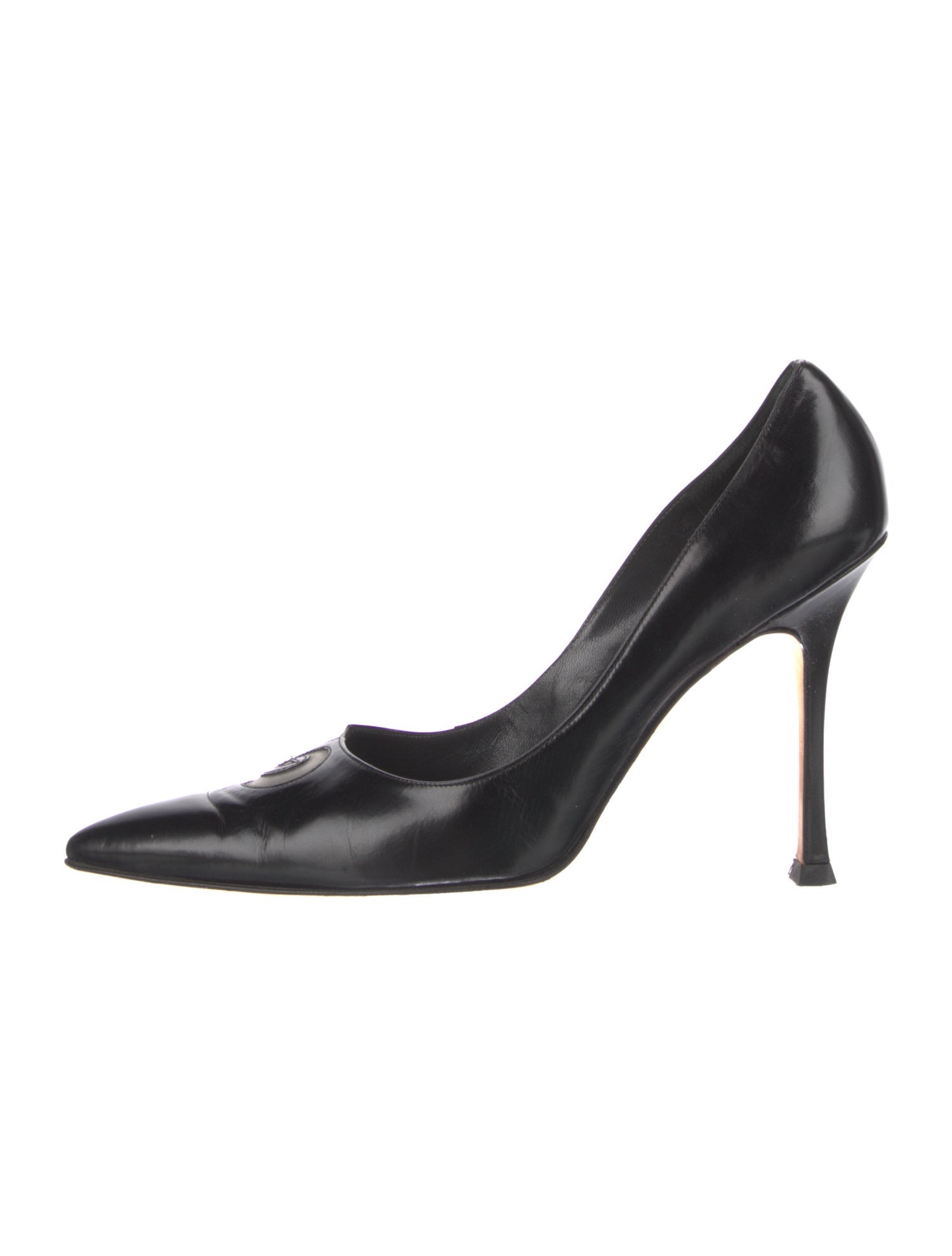 Manolo Blahnik Leather Pumps
