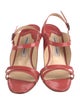 Manolo Blahnik Patent Leather Slingback Sandals