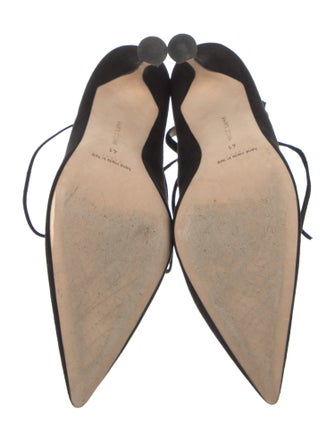Manolo Blahnik Suede Pumps