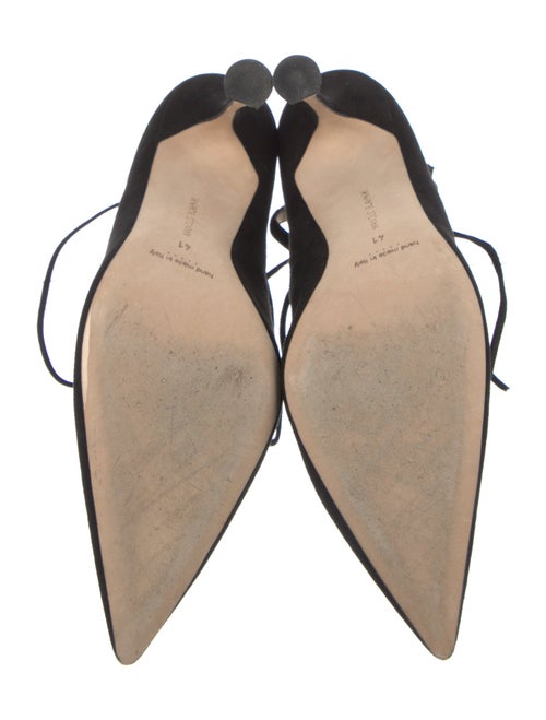 Manolo Blahnik Suede Pumps