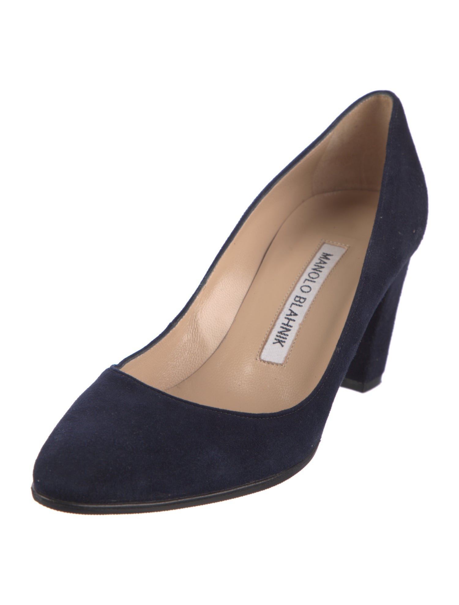 Manolo Blahnik Suede Pumps