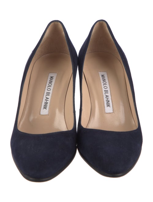 Manolo Blahnik Suede Pumps