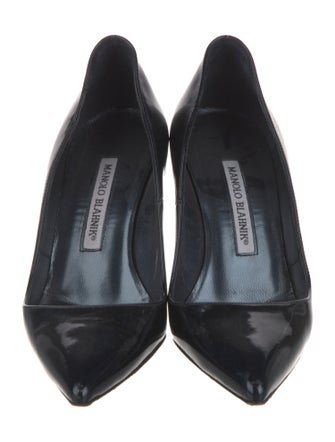Manolo Blahnik Patent Leather Pumps