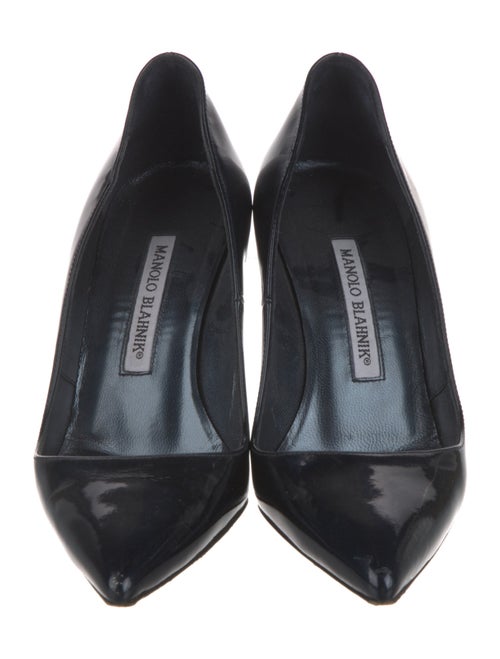 Manolo Blahnik Patent Leather Pumps