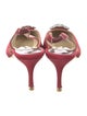 Manolo Blahnik Satin Slingback Pumps