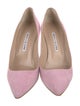 Manolo Blahnik Suede Pumps