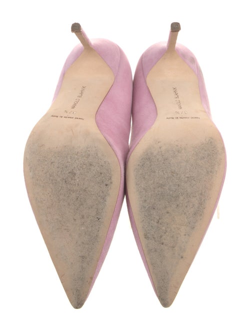 Manolo Blahnik Suede Pumps