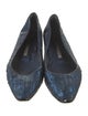 Manolo Blahnik Sequins Sequin Embellishments Ballet Flats