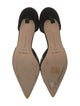 Manolo Blahnik Suede Printed D'Orsay Pumps