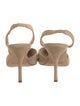 Manolo Blahnik Suede Slingback Pumps