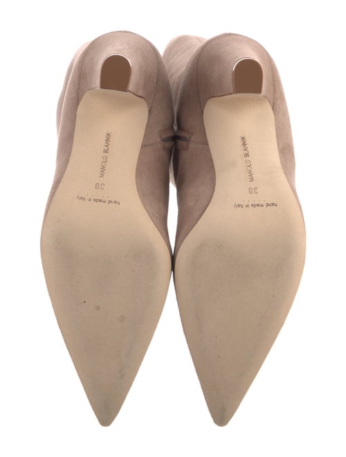 Manolo Blahnik Suede Boots