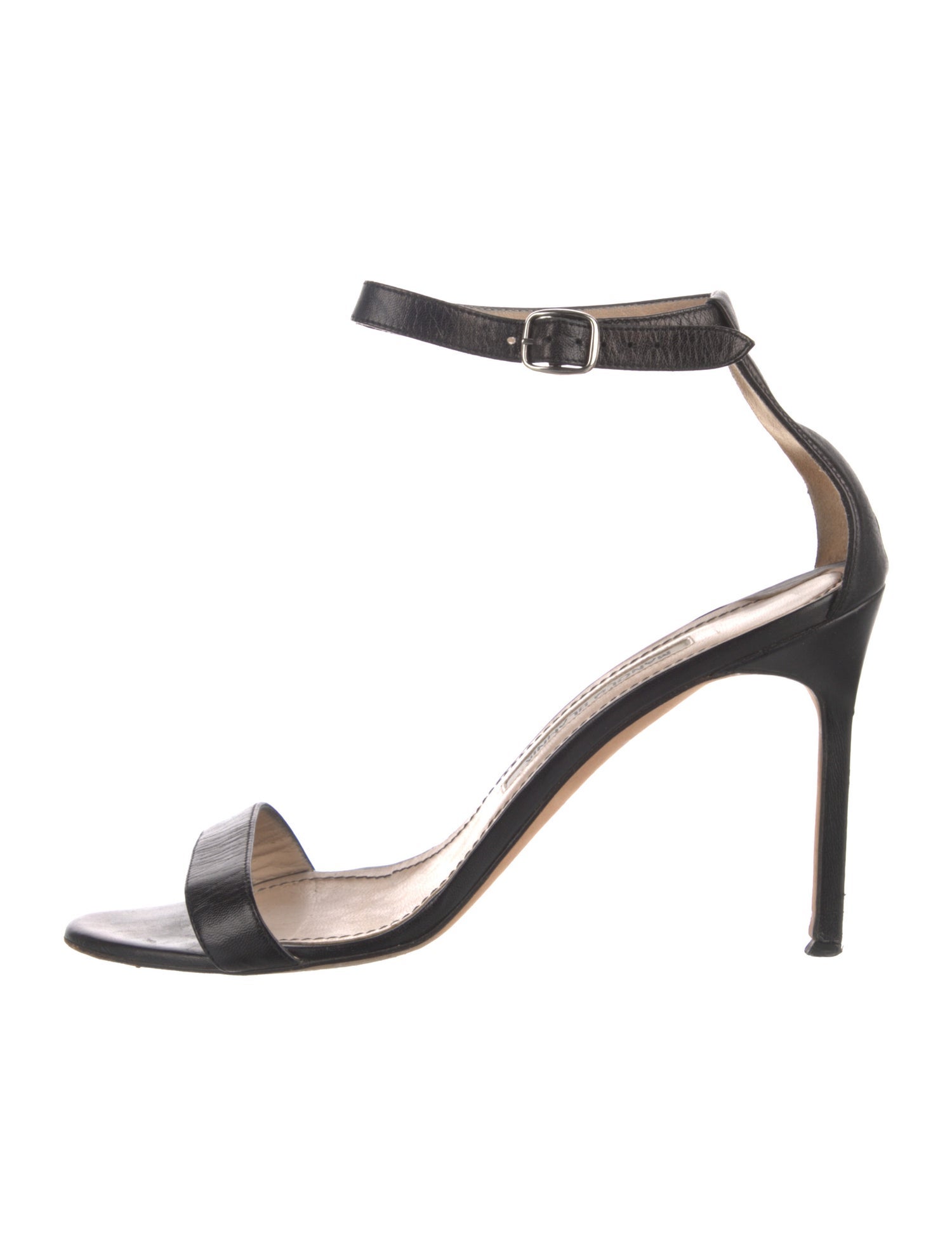 Manolo Blahnik Leather Sandals