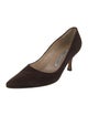 Manolo Blahnik Suede Pumps