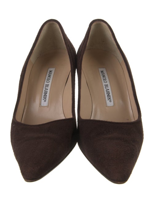 Manolo Blahnik Suede Pumps