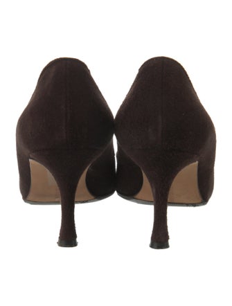 Manolo Blahnik Suede Pumps