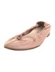 Manolo Blahnik Leather Ballet Flats
