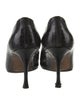 Manolo Blahnik Crocodile Animal Print Pumps