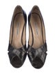 Manolo Blahnik Crocodile Animal Print D'Orsay Pumps