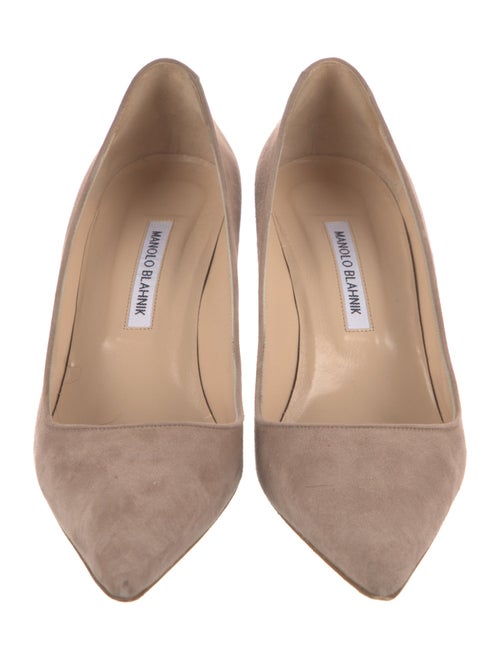Manolo Blahnik Suede Pumps