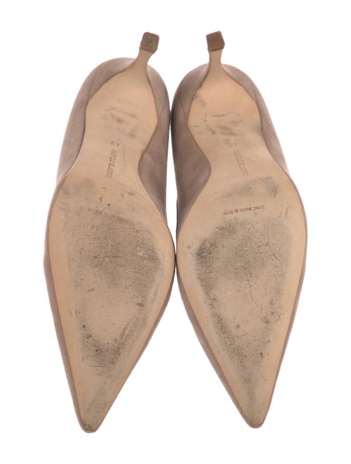 Manolo Blahnik Suede Pumps