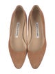 Manolo Blahnik Suede Pumps