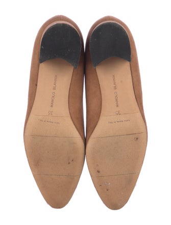 Manolo Blahnik Suede Pumps