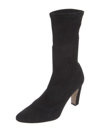 Manolo Blahnik Suede Boots