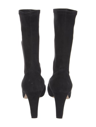 Manolo Blahnik Suede Boots