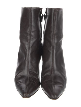 Manolo Blahnik Leather Boots