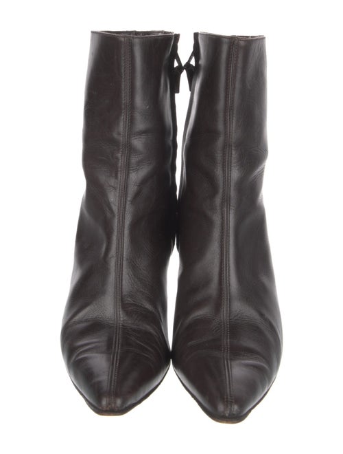 Manolo Blahnik Leather Boots