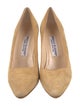 Manolo Blahnik Suede Pumps