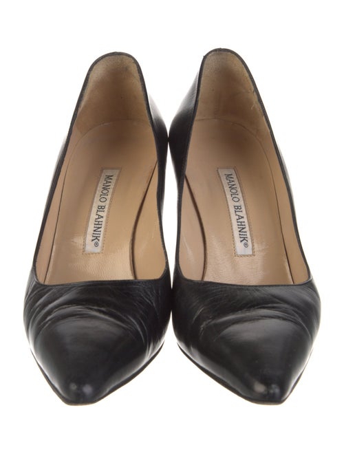 Manolo Blahnik Leather Pumps