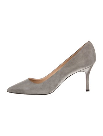 Manolo Blahnik Suede Pumps