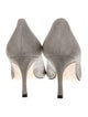 Manolo Blahnik Suede Pumps