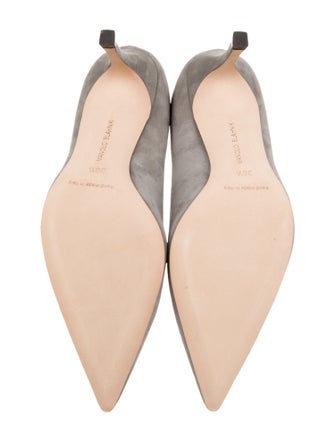 Manolo Blahnik Suede Pumps
