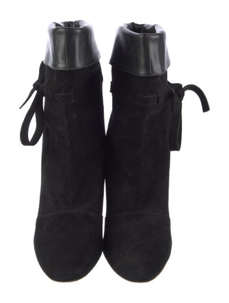 Manolo Blahnik Suede Boots