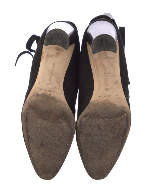 Manolo Blahnik Suede Boots