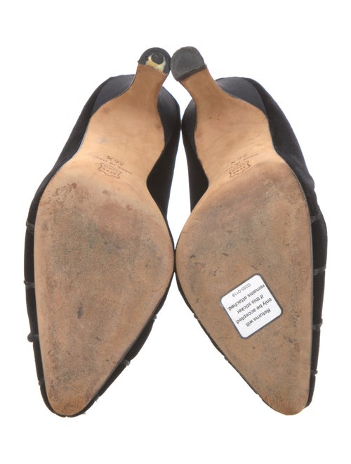 Manolo Blahnik Velvet Pumps