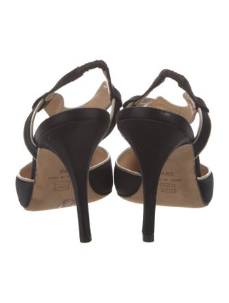 Manolo Blahnik Leather Mules