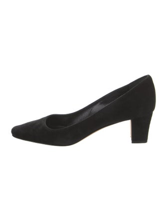 Manolo Blahnik Suede Pumps