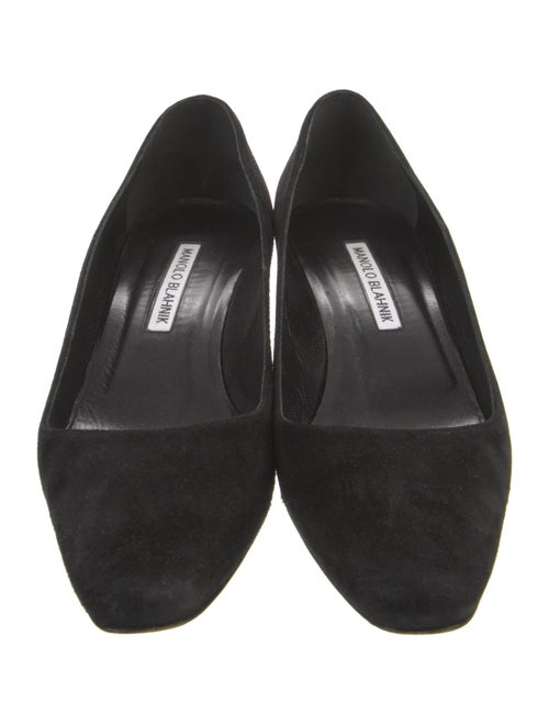 Manolo Blahnik Suede Pumps