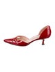 Manolo Blahnik Patent Leather D'Orsay Pumps