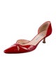 Manolo Blahnik Patent Leather D'Orsay Pumps